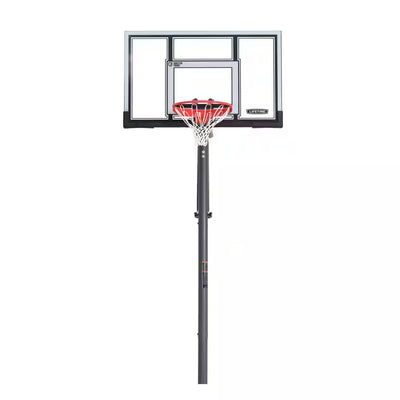 54 In. Polycarbonate Adjustable In-Ground Basketball Hoop