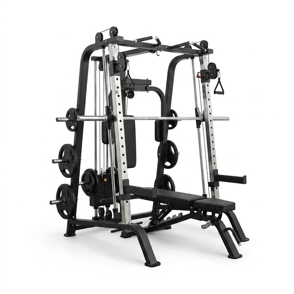 Professional Gym Smith Machine Set—Multi-Functional All-In-One Fitness Equipment, Suitable for Professional Gyms